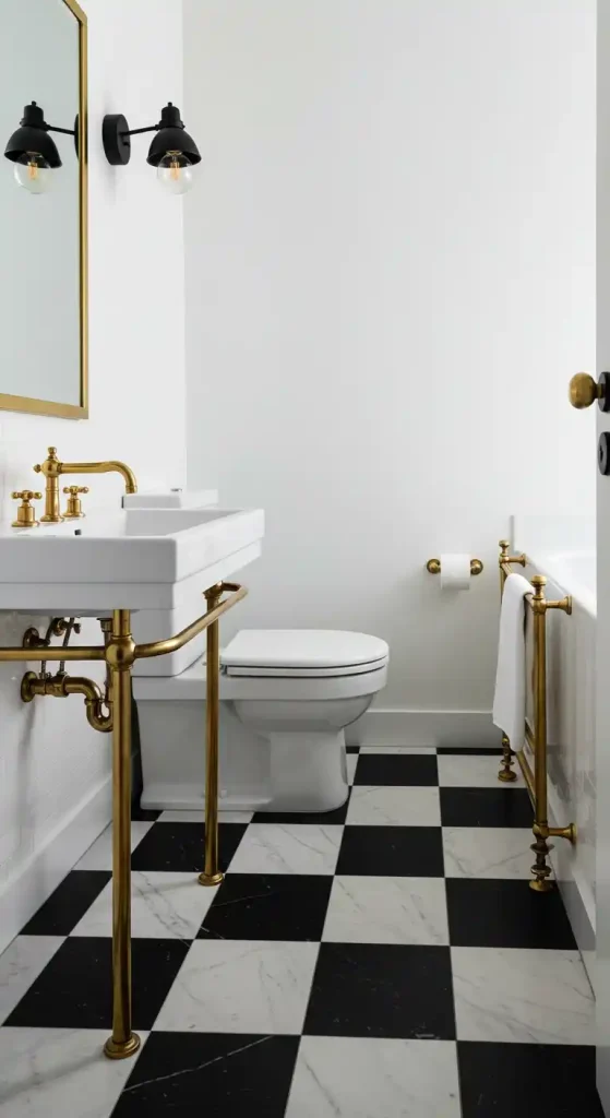 1. Bold Flooring for Visual Impact