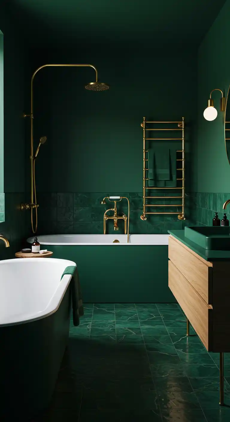 Green Bathroom Ideas