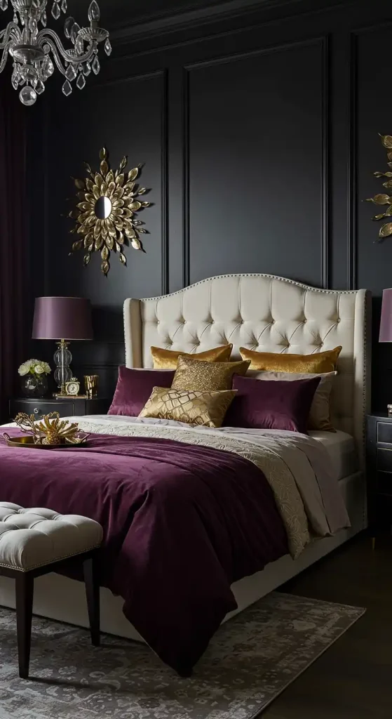 1. Play with Rich, Dark Color Palettes