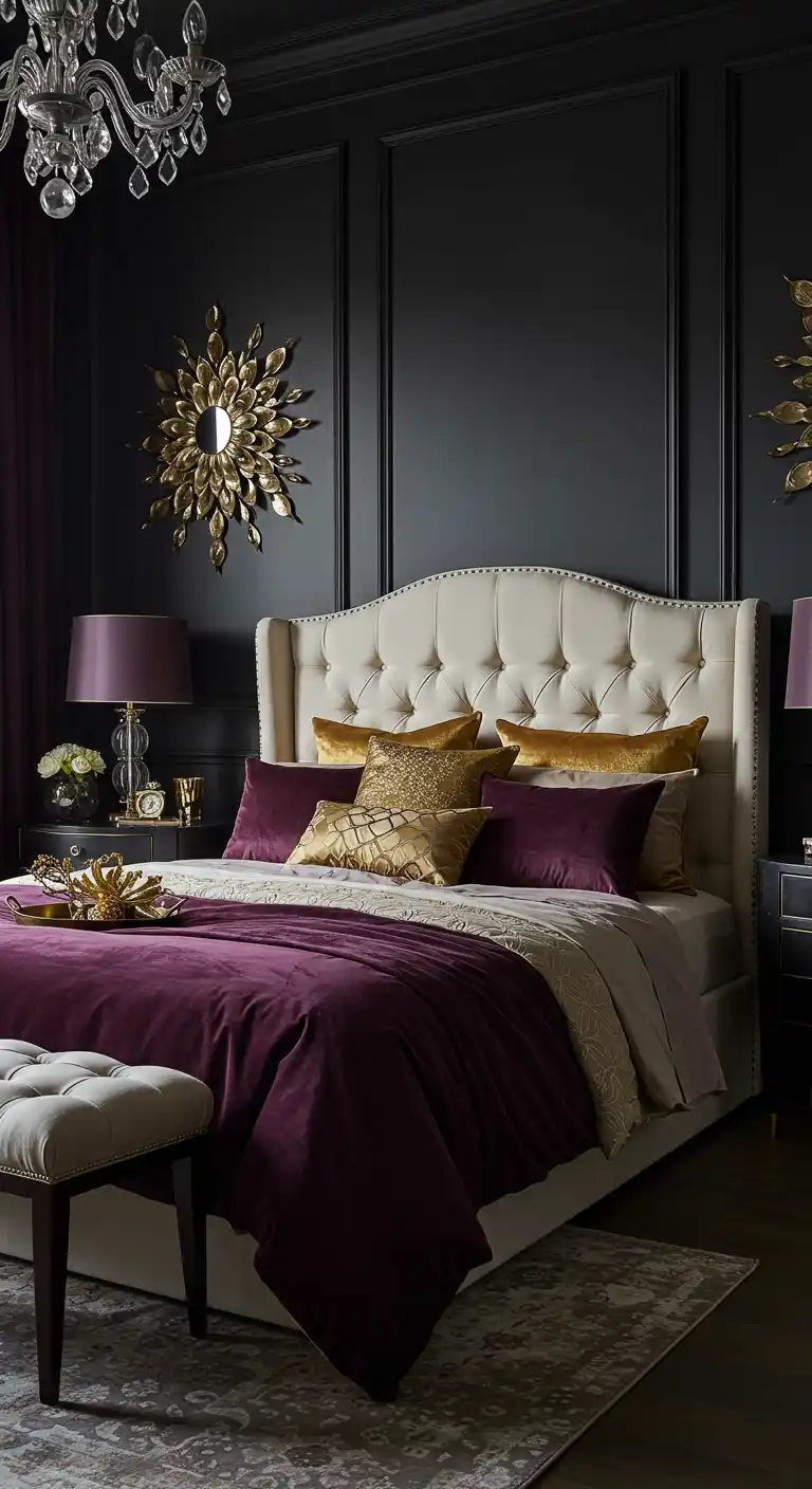 Dark Feminine Bedroom