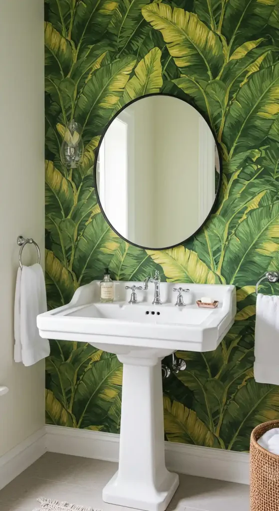 1. Tropical Escape with Leafy Prints