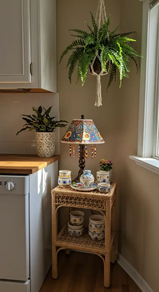 12. Give Your Corners a Boho Touch