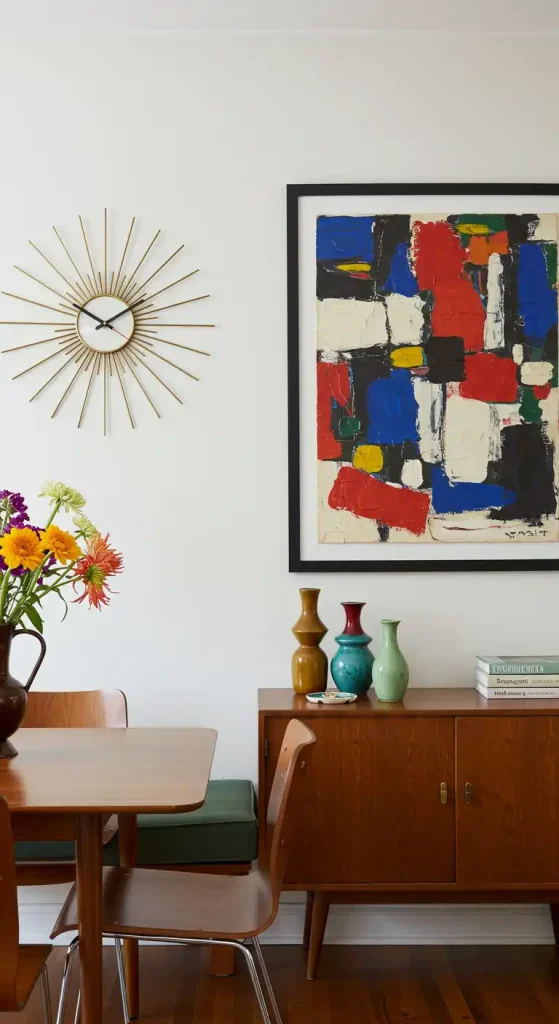 17. Add Retro Artworks and Decor