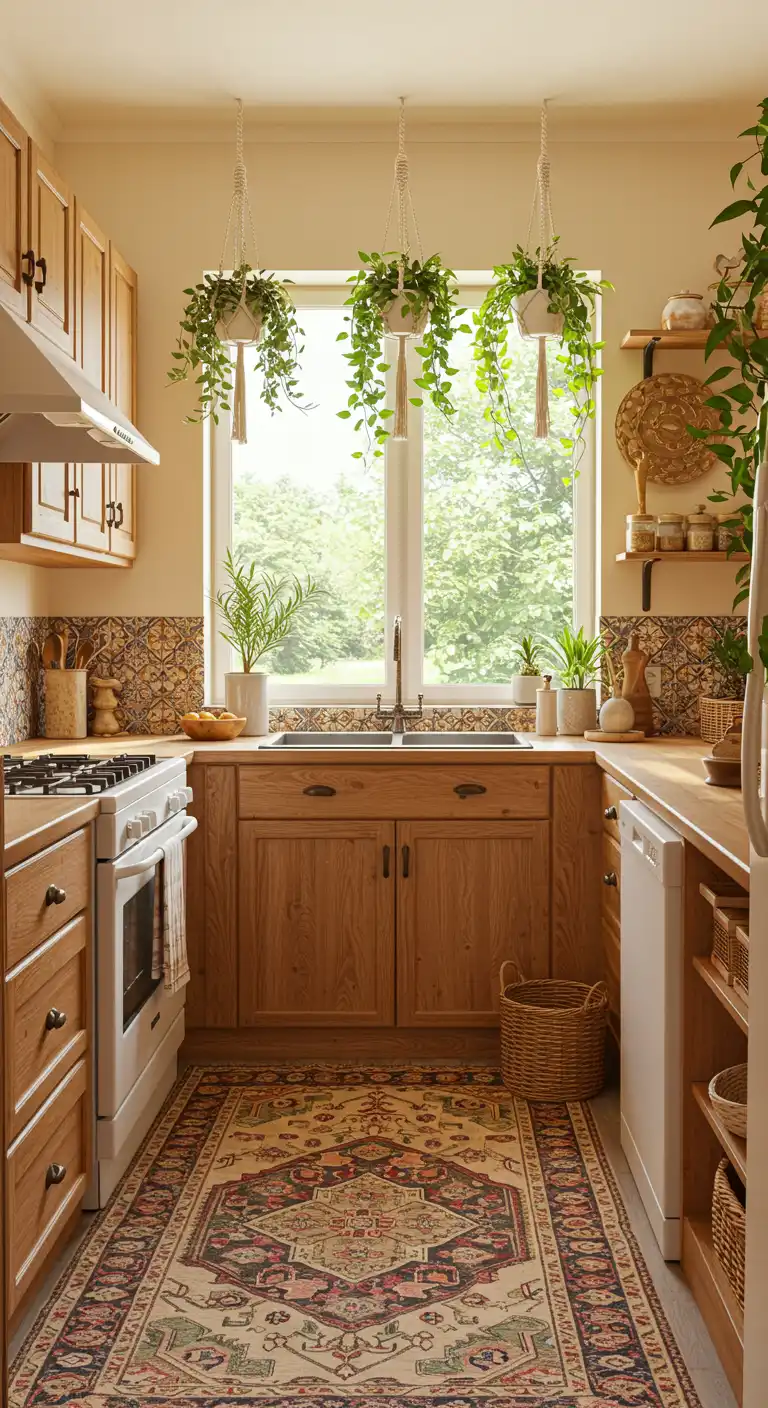 2. Bring Greenery Inside with Macramé Plant Hangers