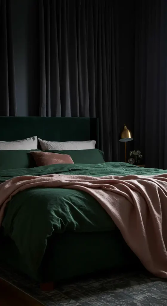 2. Luxurious Textiles Set the Tone