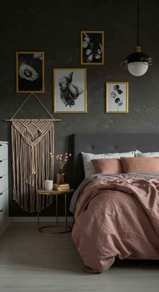 4. Add Romantic Wall Decor