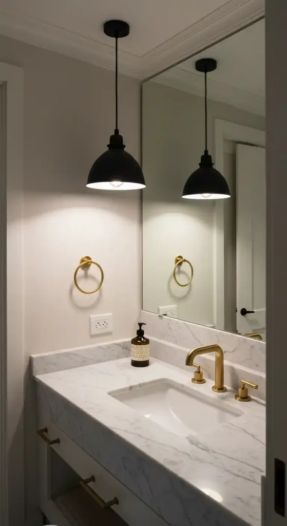 4. Add a Statement Light Fixture