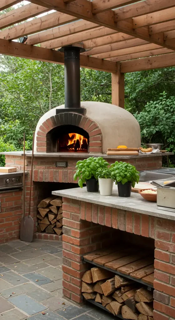 5. Backyard Pizza Oven