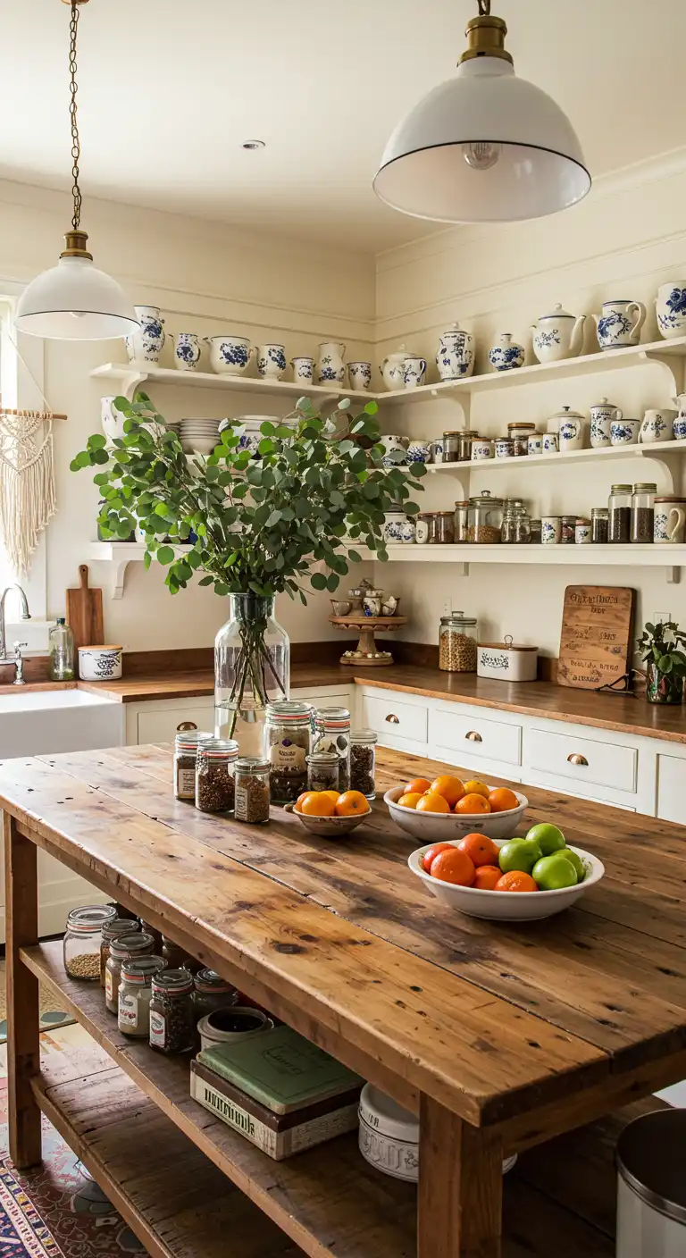 6. Choose Reclaimed Wood Countertops