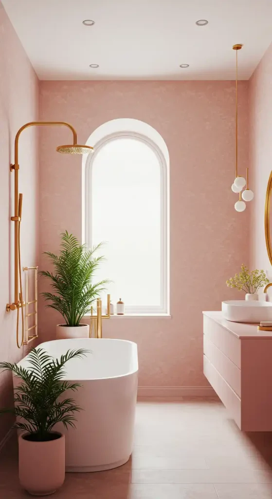 7. Botanical Pink for a Fresh Look