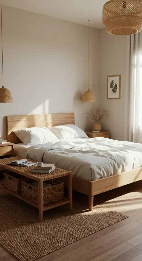 7. Minimalist Boho Furniture