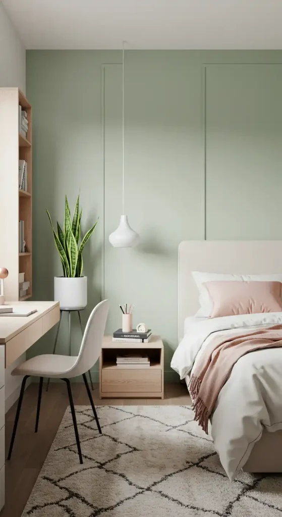 7. Sage Green Serenity