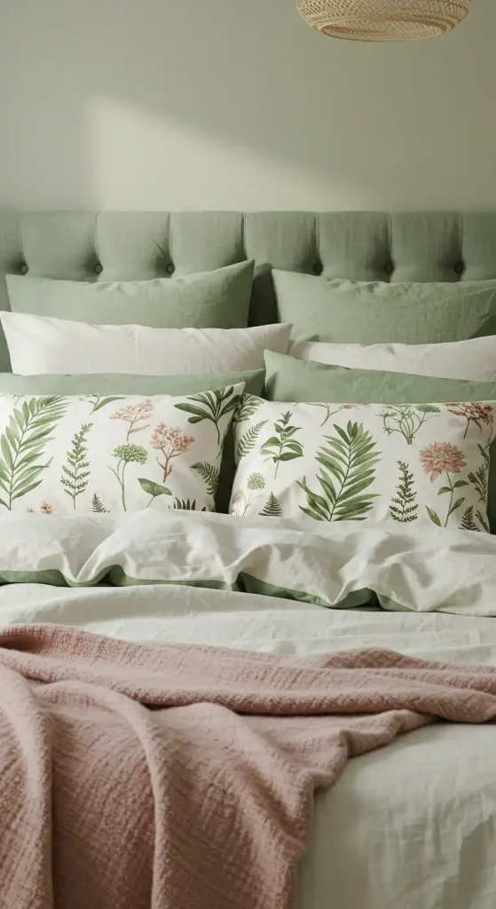8. Decorate with Throw Pillows