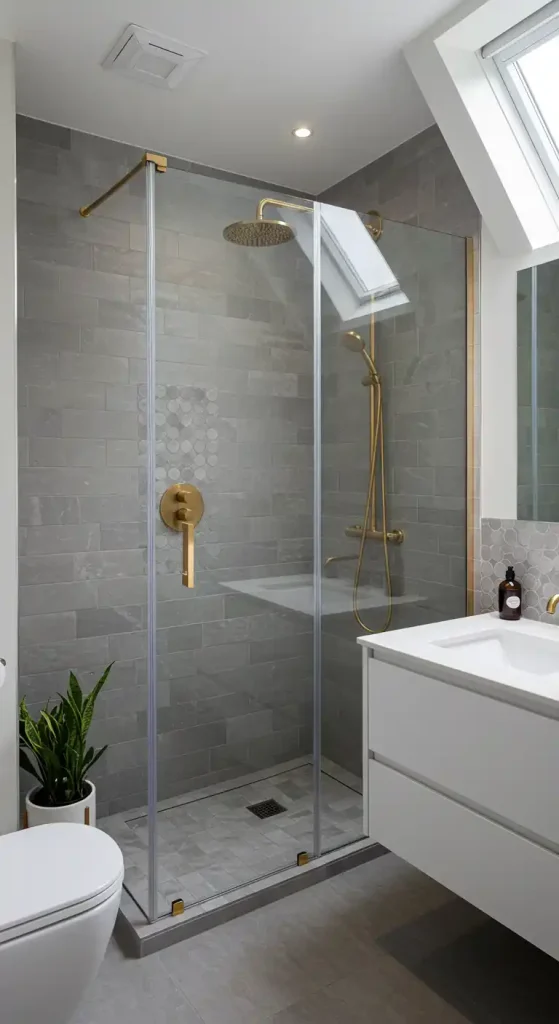 9. Install Glass Showers