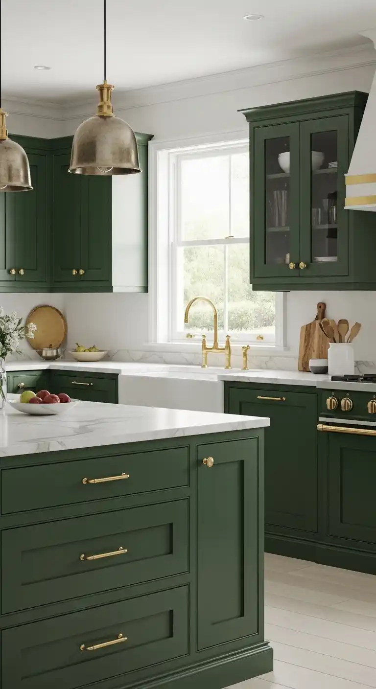 Add Gold-Toned Hardware Accents