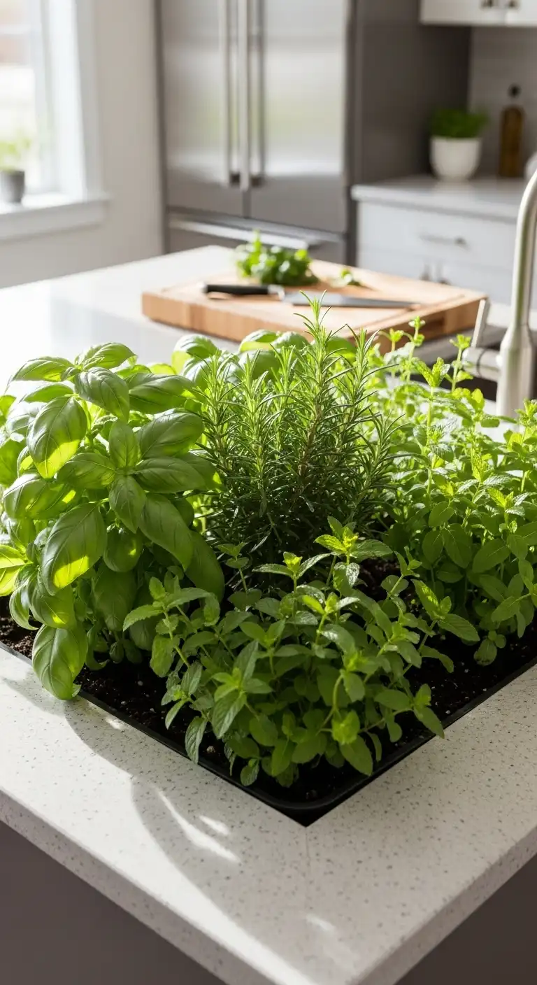 Add Greenery with an Herb Garden