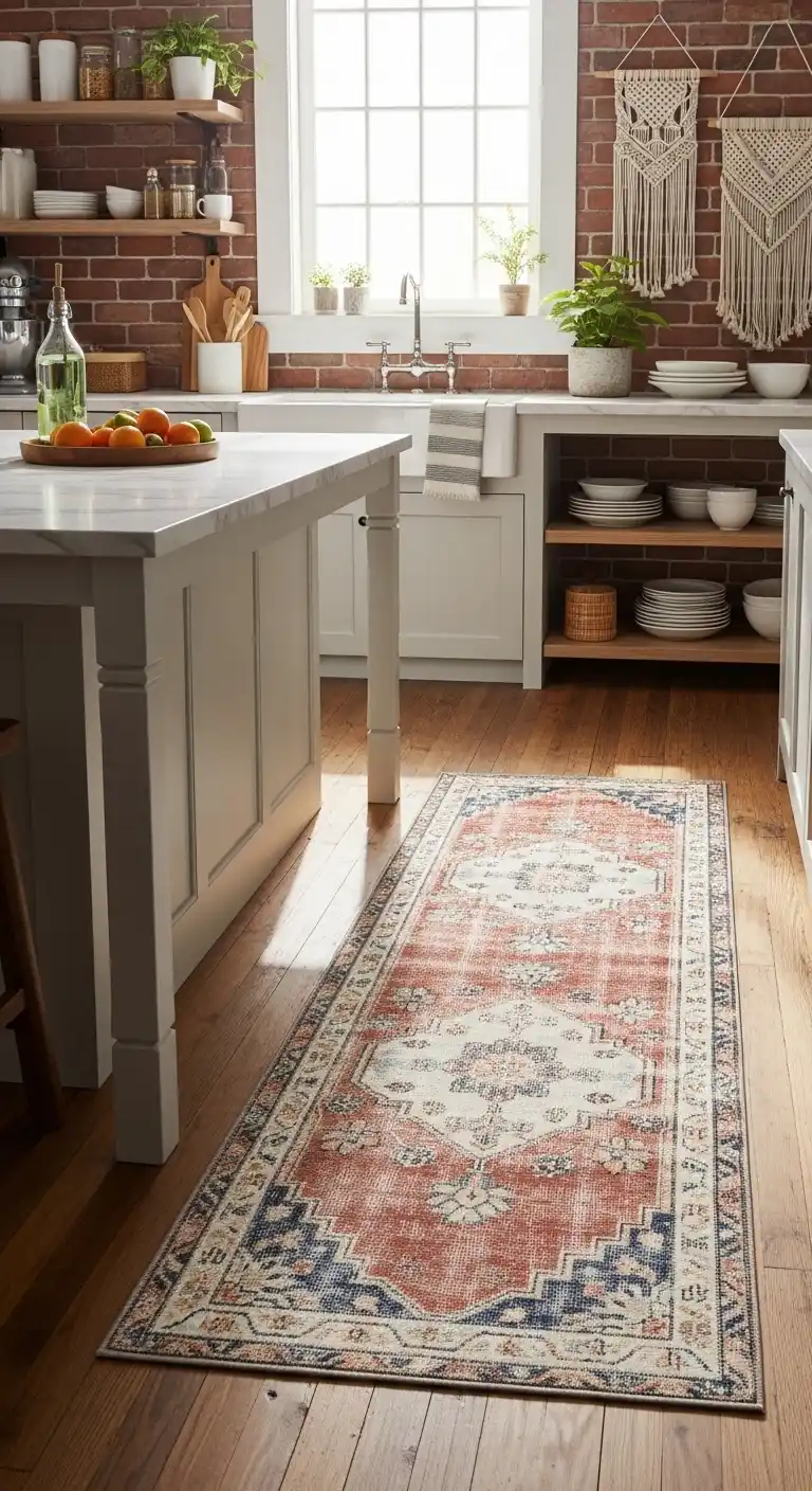 Add Texture with Vintage Rugs