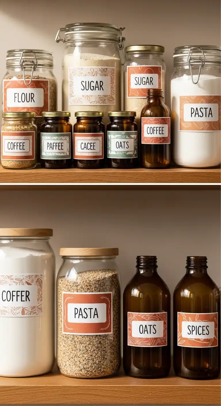 Boho Pantry Labels