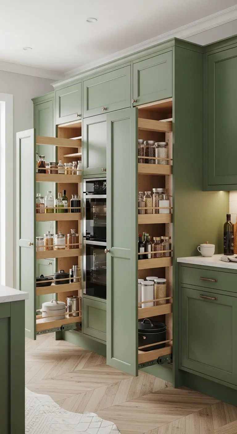 Choose Floor-to-Ceiling Cabinets