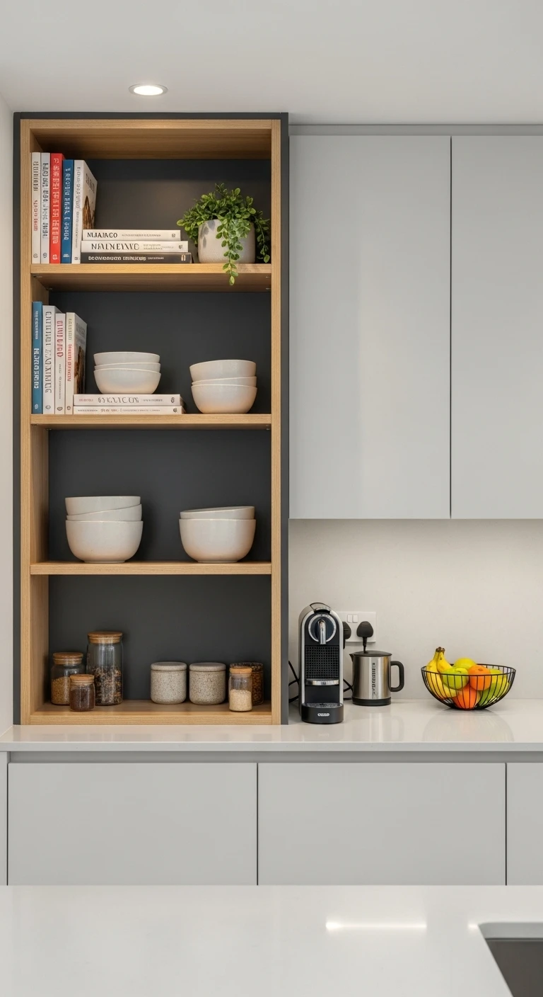 Combine Open and Closed Storage