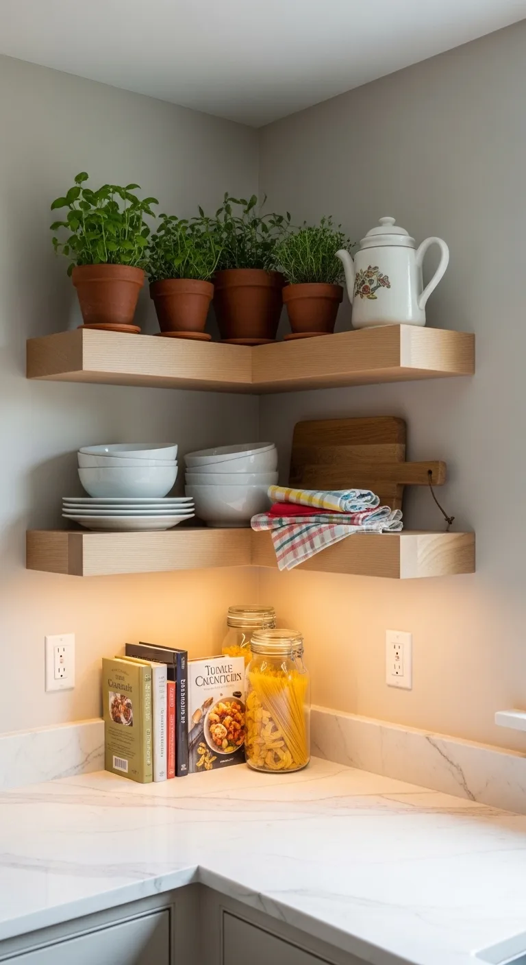 Corner Shelves