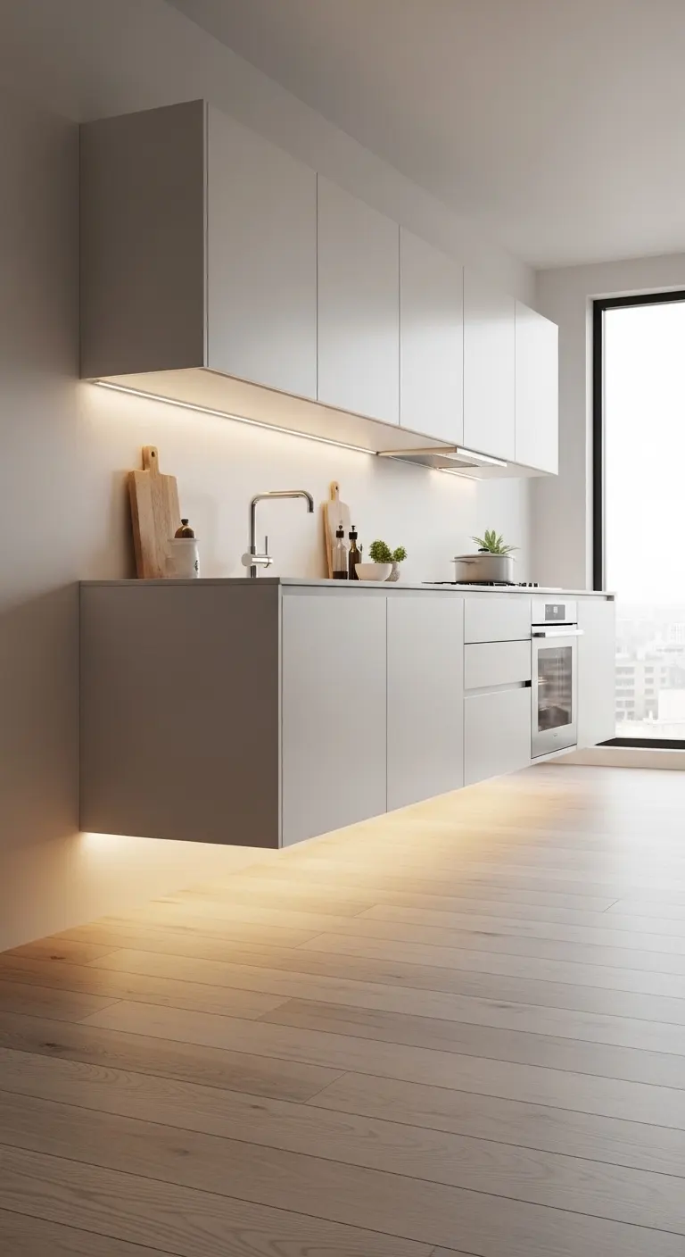 Experiment with Floating Cabinets