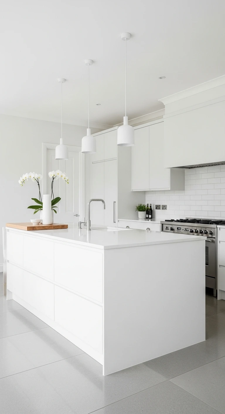 Go All-White for Minimalism