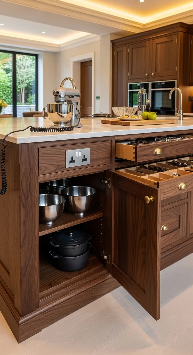 Retro Sunroom Kitchen With Built-In Dinette Storage