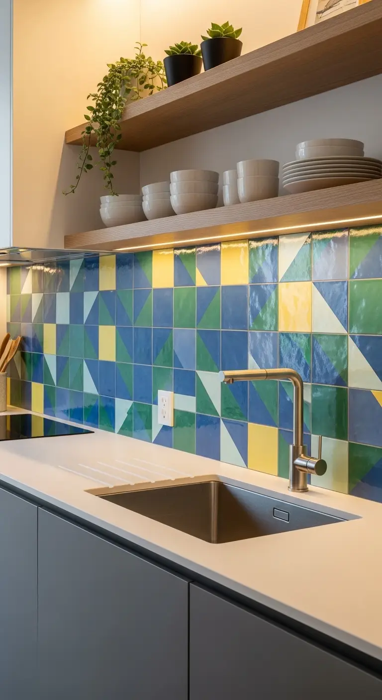 Play with Statement Backsplashes