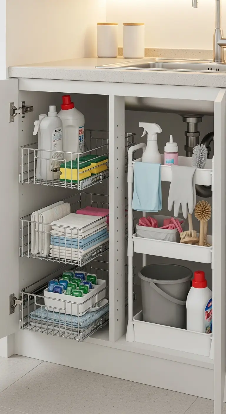 Under-Sink Storage Solutions