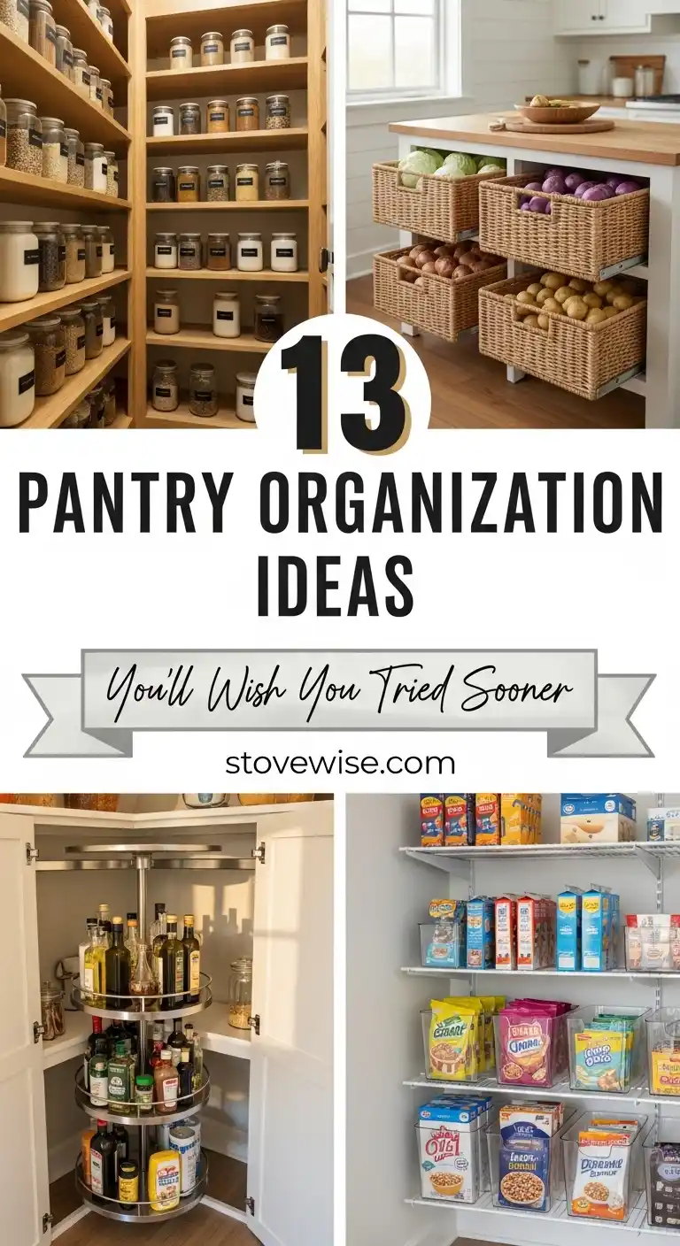 13 Pantry Organization Ideas