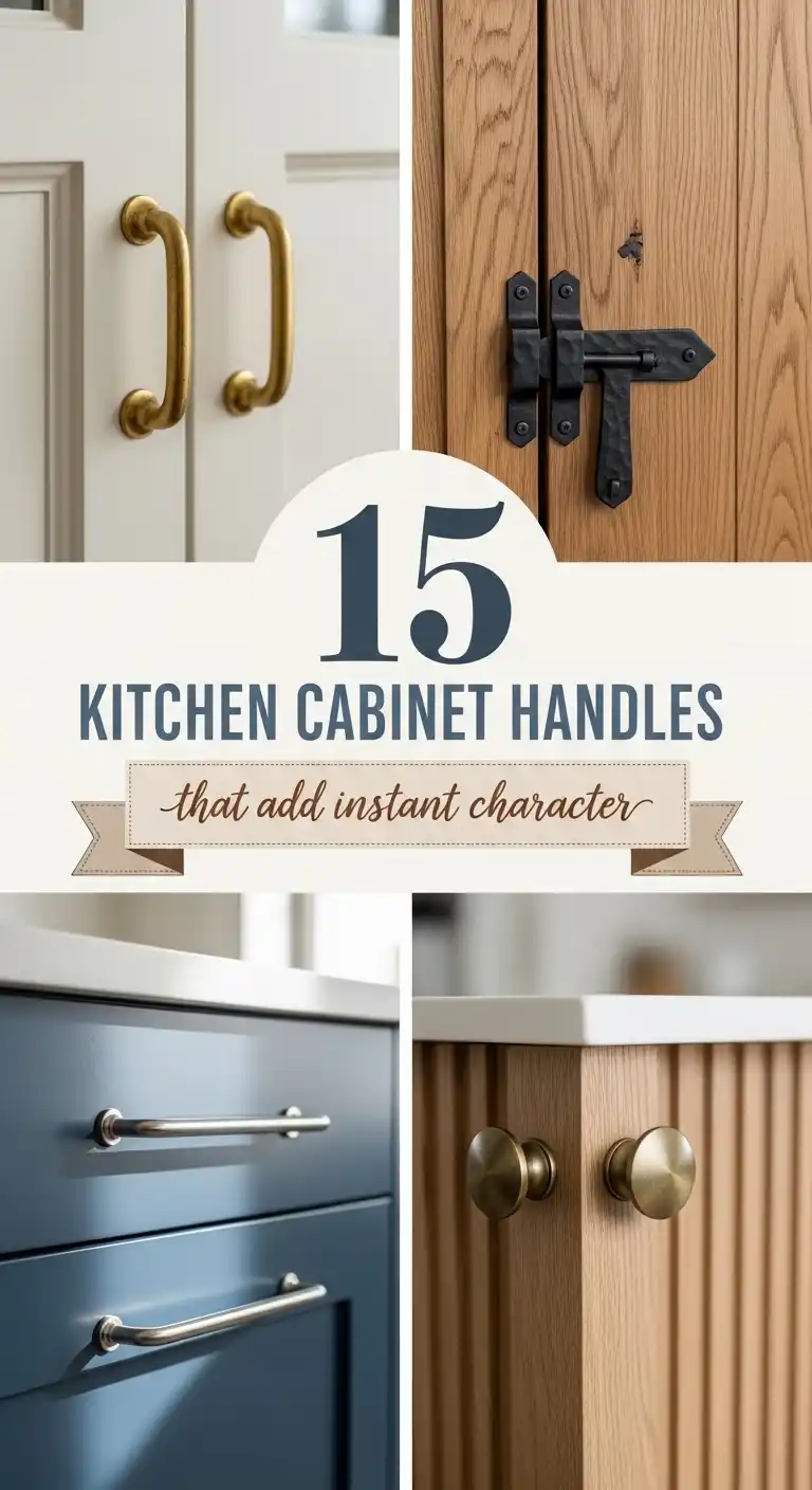 15 Kitchen Cabinet Handles Ideas