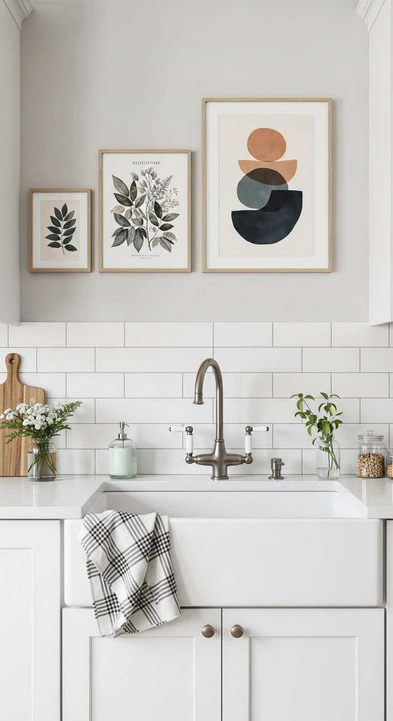 Add Artwork to Personalize the Sink Space