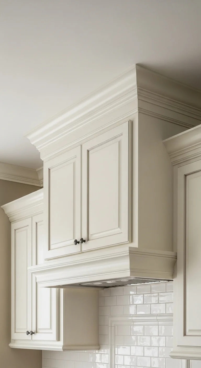 Add Crown Molding for an Elegant Cabinets Makeover