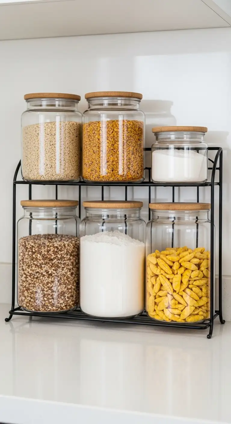 Add Decorative Storage Jars