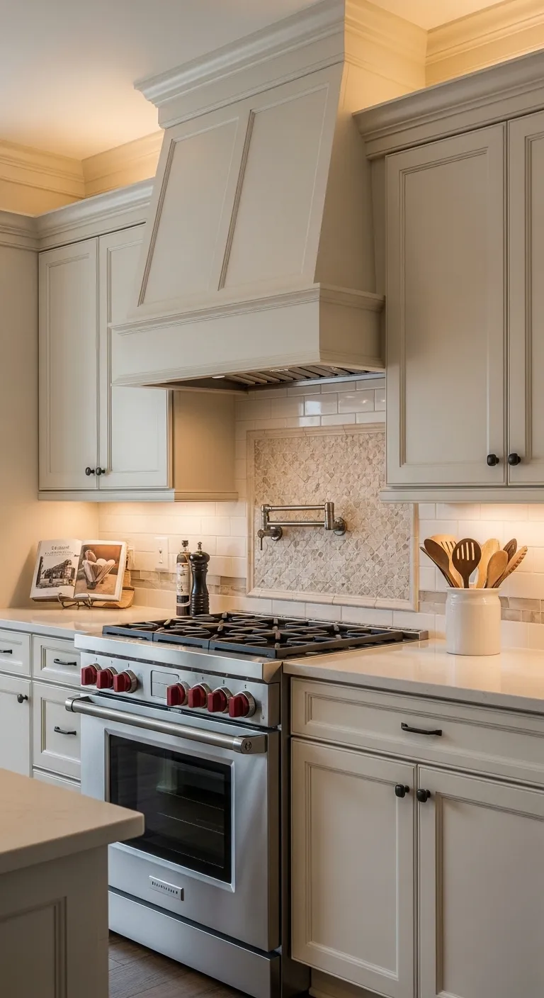 Add Under Cabinet Lighting for Elegant Kitchen Cabinets Decor