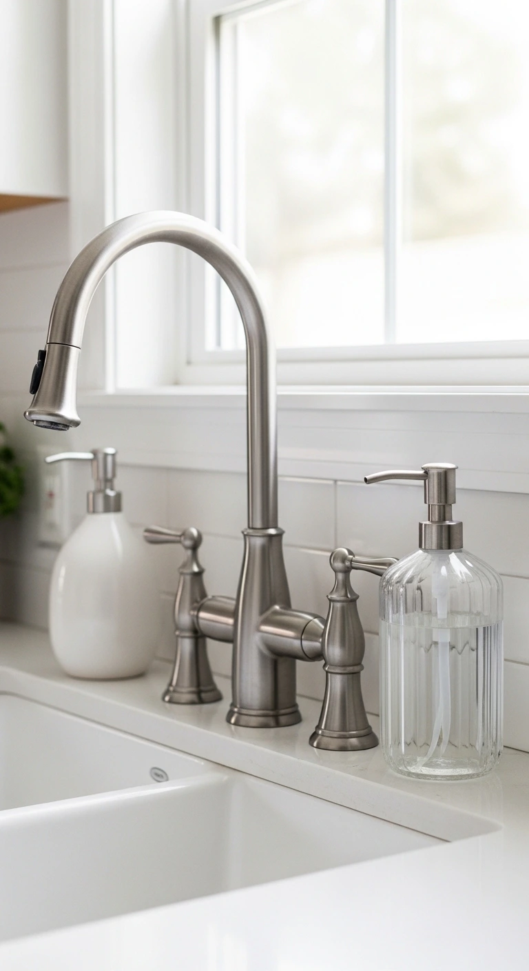Add a Stylish Soap Dispenser for Instant Elegance
