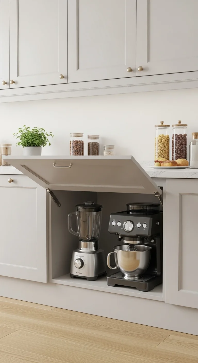 Appliance Garage for Smart Kitchen Counter Organization