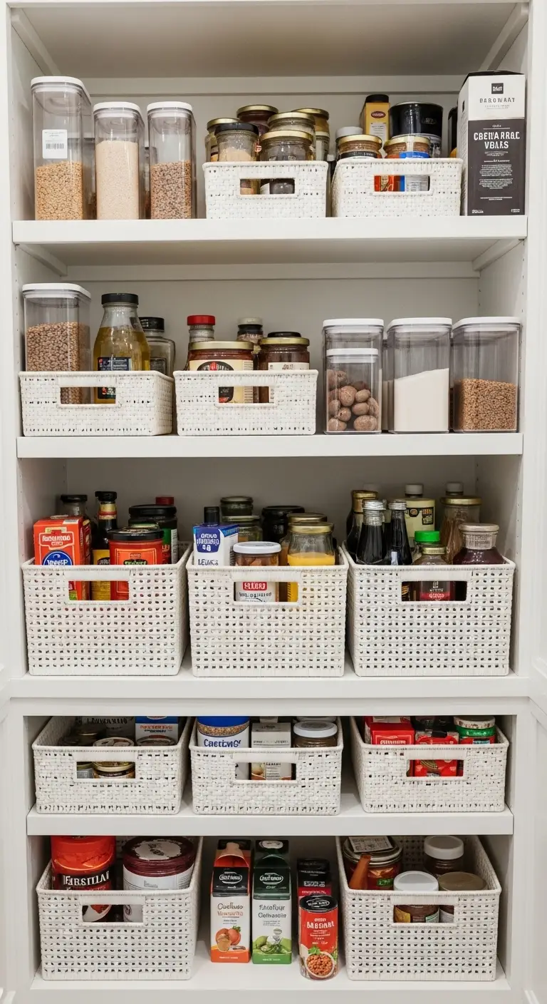 Assign Baskets for Weekly Meal Prep Ingredients