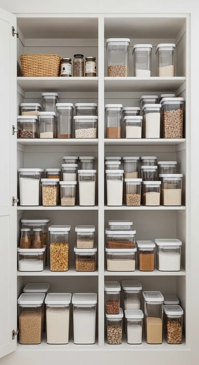 Bulk Storage Zones for Cost-Effective Pantry Organization