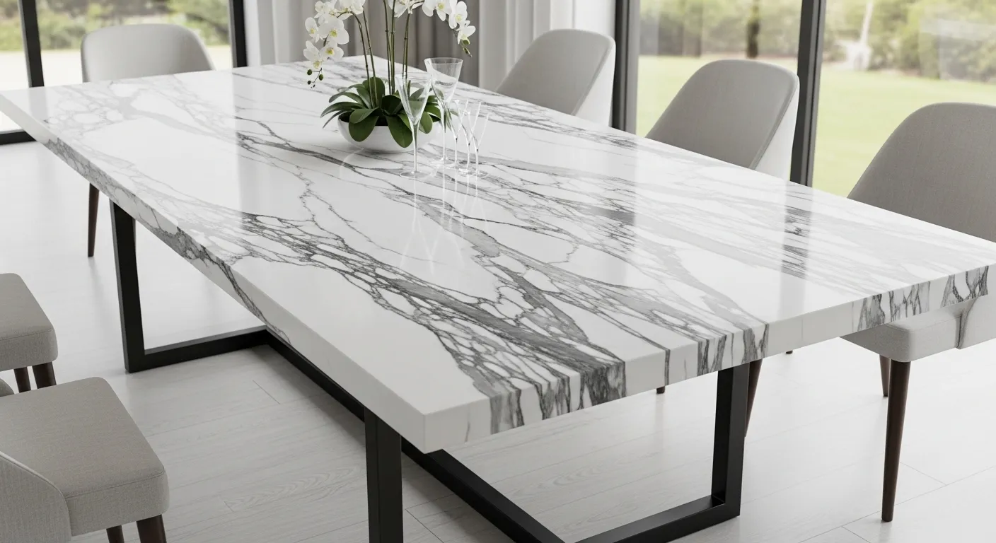 Calacatta Marble Dining Table Ideas