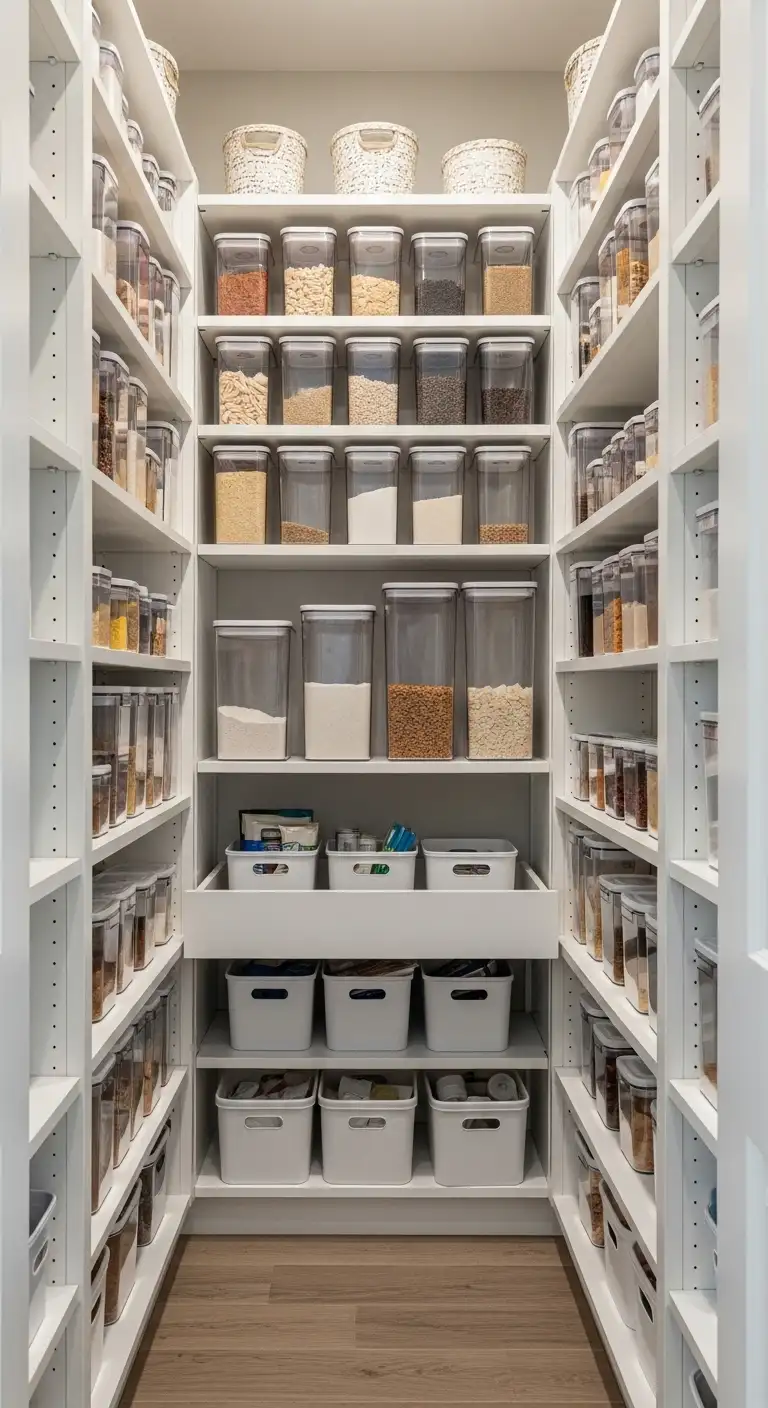 Color Coded Pantry Organization Layout for Faster Identification