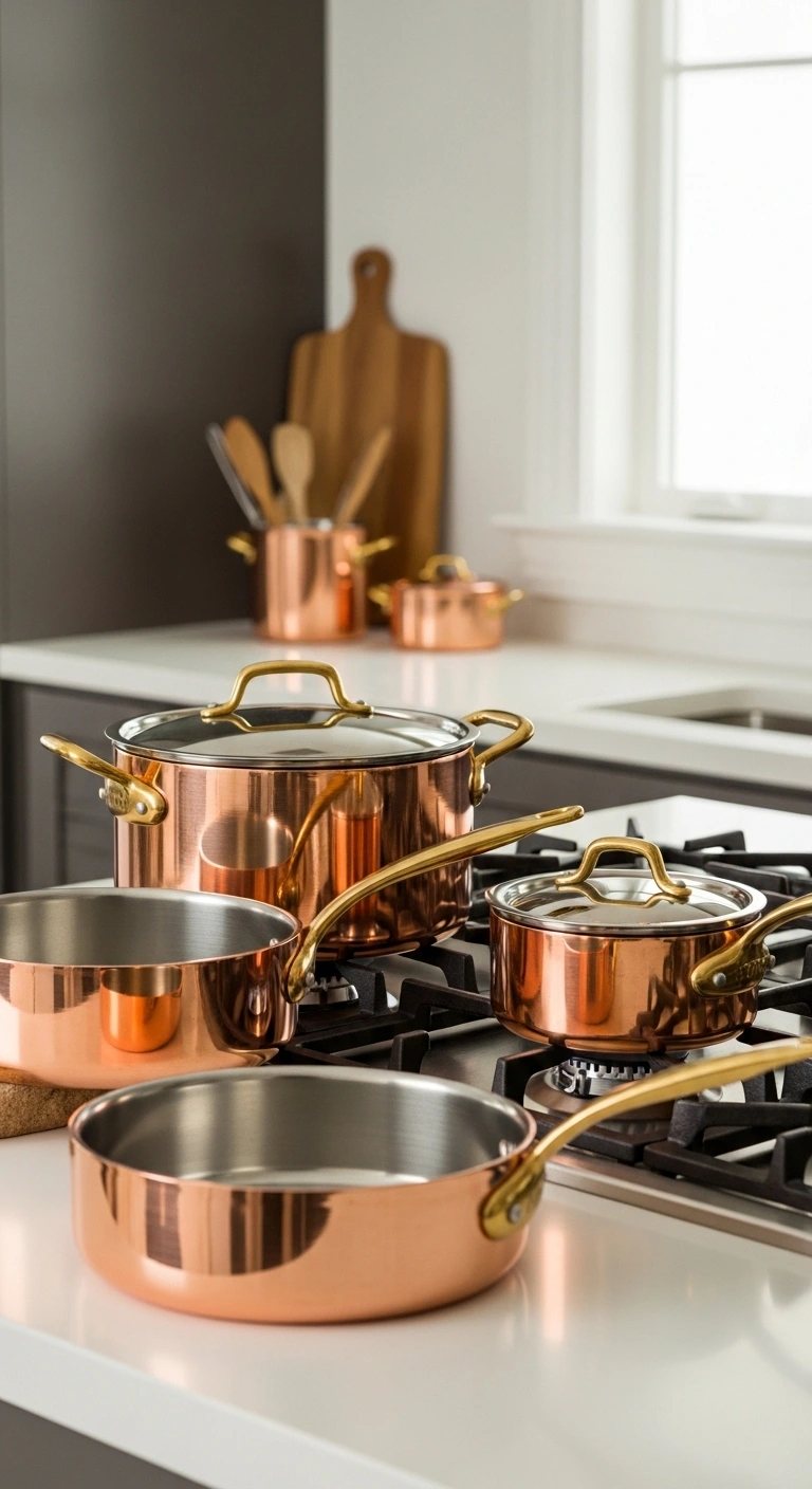 Copper Cookware Sets Enhancing Luxury Culinary Equipment Standards