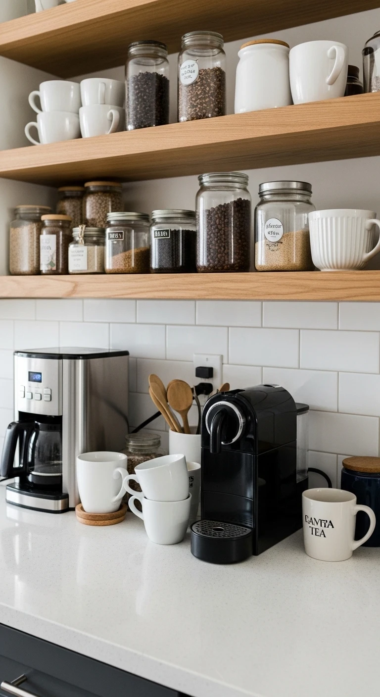 Create a Coffee or Tea Station