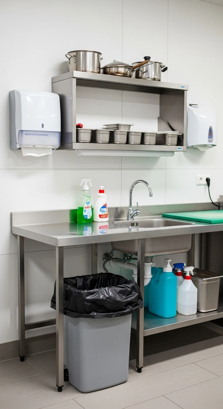 Dedicated Cleaning Stations for Hygiene Maintenance