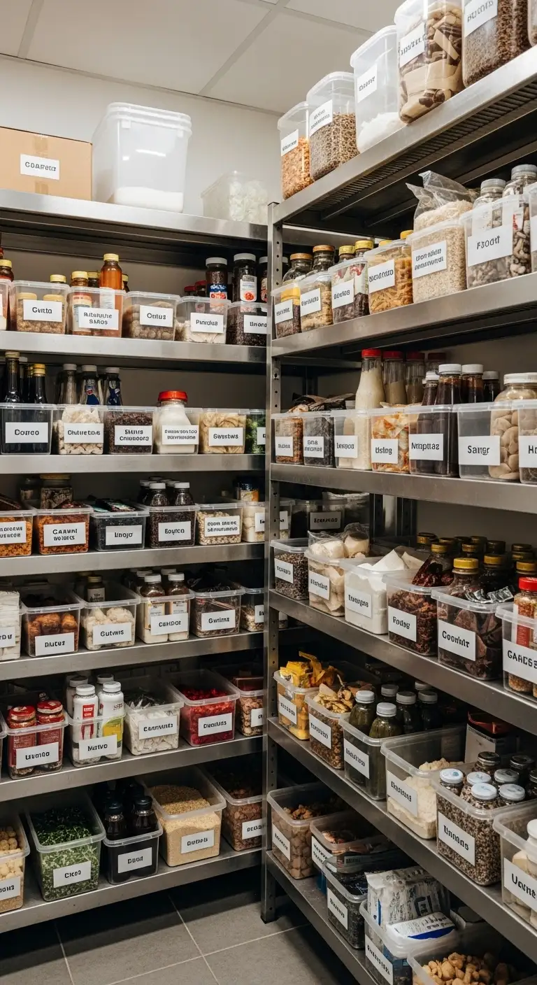 Dry Storage Optimization for Long Term Ingredient Management