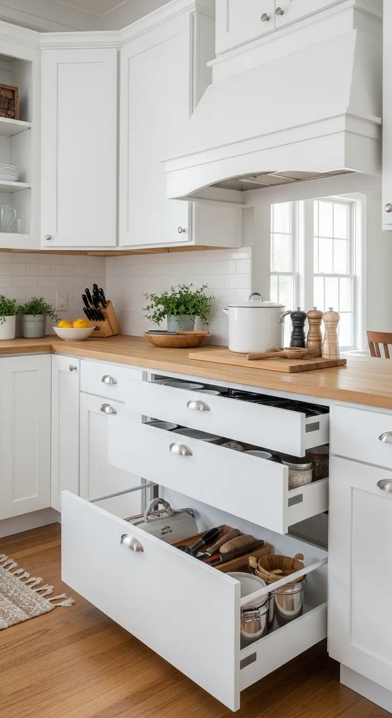 Essential Planning Strategies for Effective Kitchen Decluttering and Storage Design