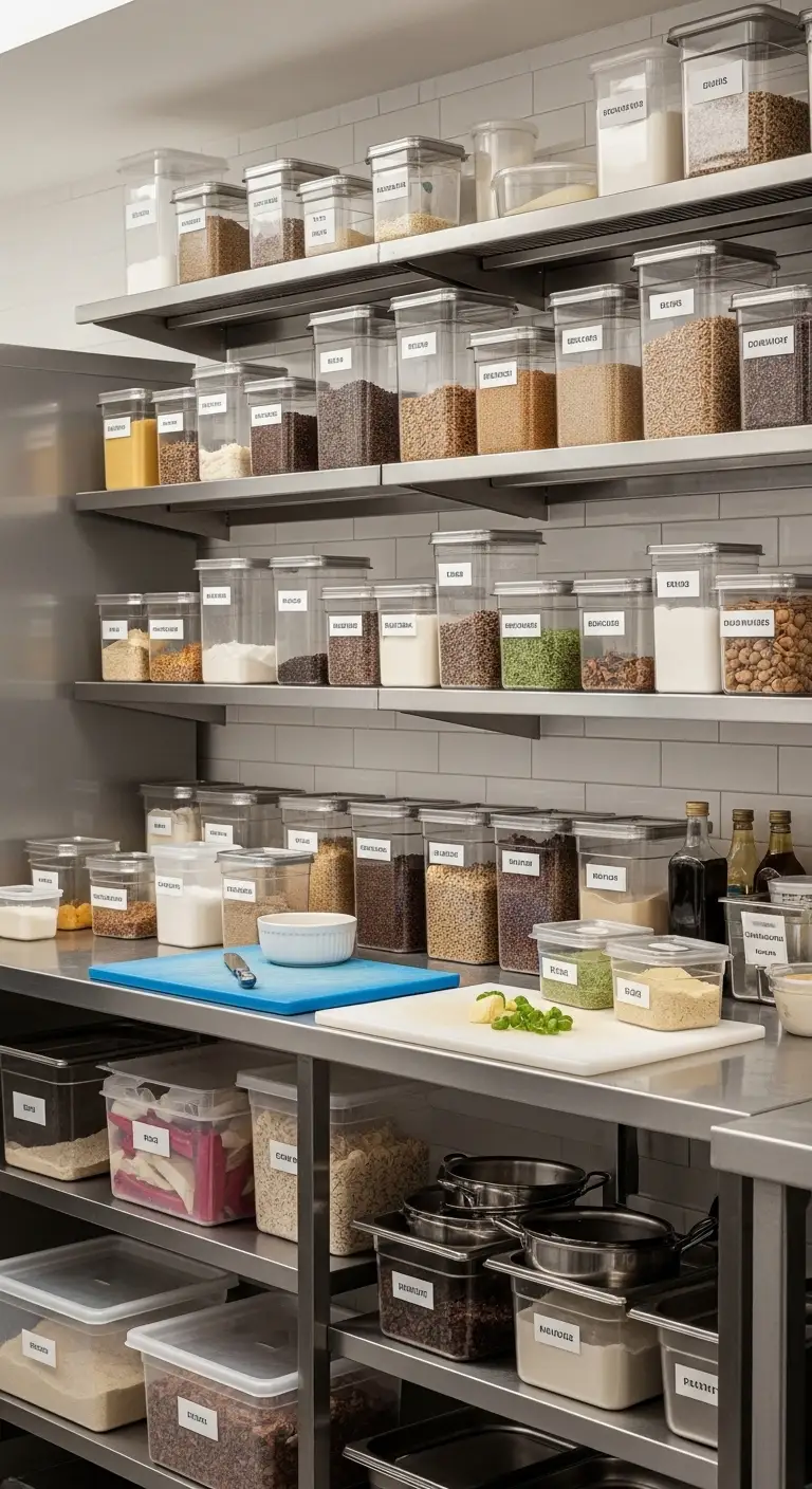 Essential Storage Planning for Ingredient Accessibility and Waste Reduction