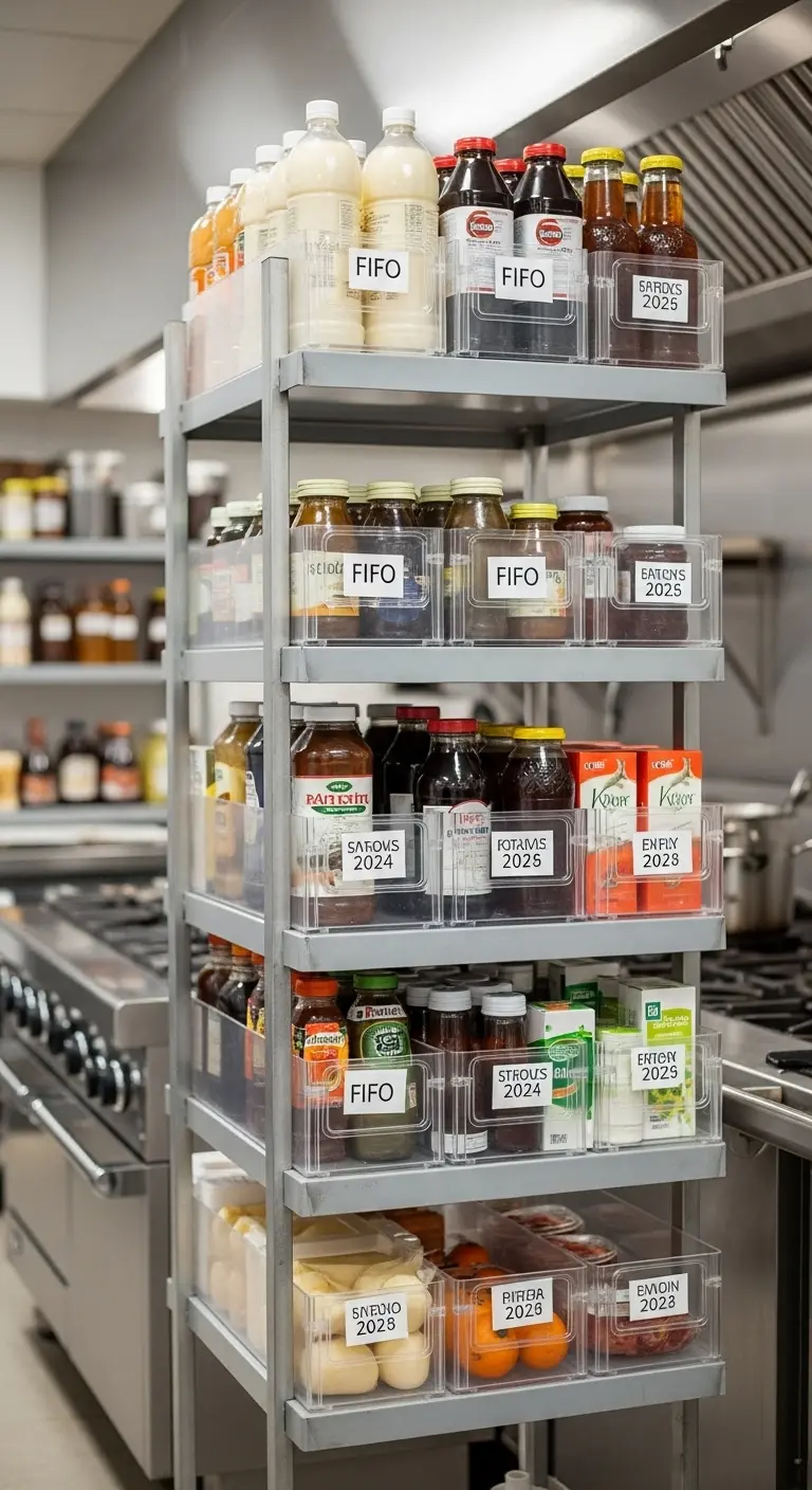 FIFO Method Implementation for Fresh Ingredient Usage