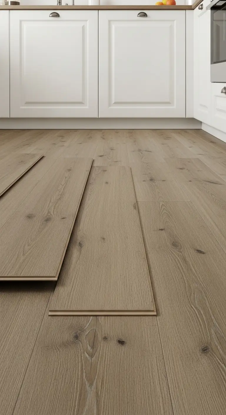 Floating Vinyl Plank Systems for Easy Installation Kitchens